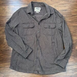 Grayers Men’s Button Up Shirt Jacket Size M